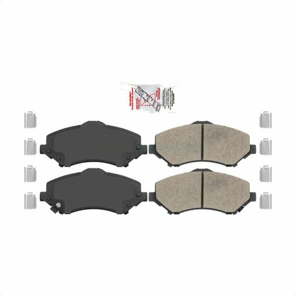 Ameribrakes Front Ceramic Disc Brake Pads For Jeep Wrangler Dodge Grand Caravan Chrysler Town & JK NWF-PRC1273